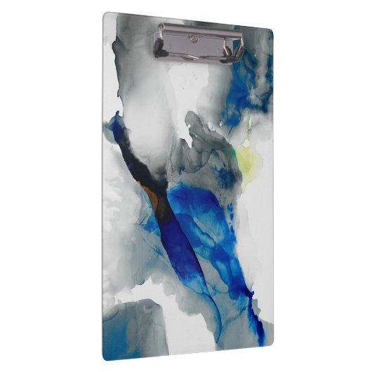 Ephemeral - Blue & Gray Klemmbrett (Rechts)