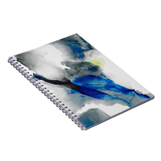 Ephemeral - Blue & Gray Notizblock (Rechte Seite)