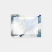 Ephemeral - Blue & Gray Post-it Klebezettel (Vorderseite)
