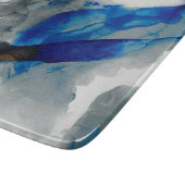 Ephemeral - Blue & Gray Schneidebrett (Ecke)