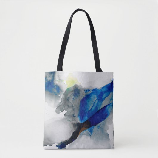 Ephemeral - Blue & Gray Tasche (Vorderseite)