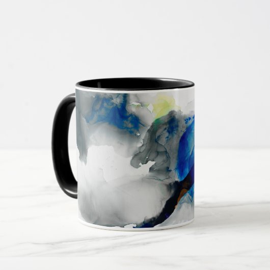 Ephemeral - Blue & Gray Tasse (Vorderseite Links)
