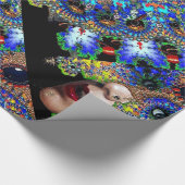 EPHEMERAL FRAKTAL MASK GESCHENKPAPIER (Ecke)