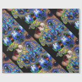 EPHEMERAL FRAKTAL MASK GESCHENKPAPIER (Flach)