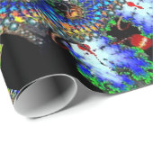 EPHEMERAL FRAKTAL MASK GESCHENKPAPIER (Rolleneckpunkt)