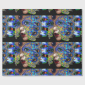 EPHEMERAL FRAKTAL MASK GESCHENKPAPIER (Flach)