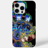 EPHEMERAL/FRAU MIT FARBIGEM FRAKTAL Case-Mate iPhone HÜLLE (Rückseite)