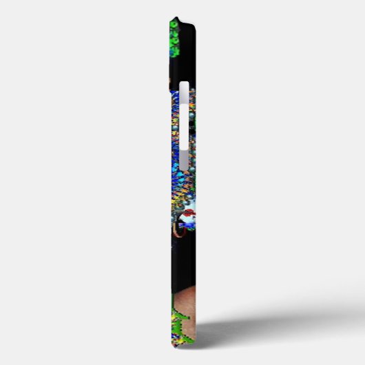 EPHEMERAL/FRAU MIT FARBIGEM FRAKTAL Case-Mate iPhone HÜLLE (Rückseite / Links)