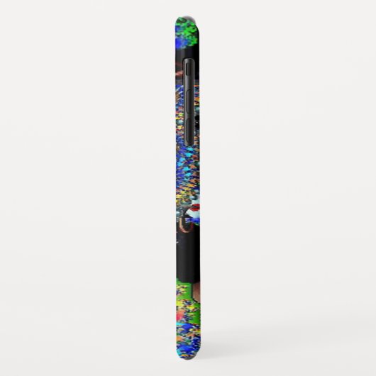 EPHEMERAL/FRAU MIT FARBIGEM FRAKTAL Case-Mate iPhone HÜLLE (Hinten/Links)