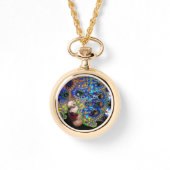 EPHEMERAL / FRAU MIT FRAKTAL MASK ARMBANDUHR (Vorderseite)