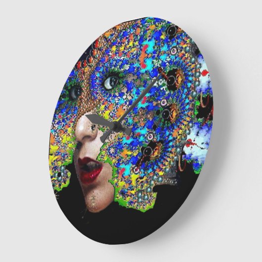 EPHEMERAL GROßE WANDUHR (Winkel)