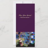 EPHEMERAL Halloween Masquerade Ball Einladung (Rückseite)