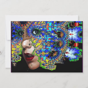 EPHEMERAL Mardi Gras Masquerade Ball, Blaumaske Ankündigung