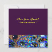 EPHEMERAL MASK Halloween Masquerade Ball Einladung (Rückseite)