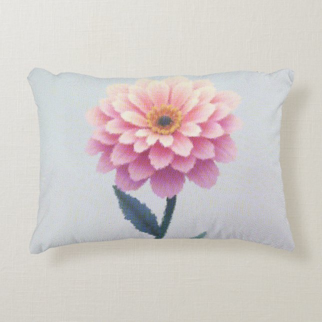 Ephemeral Petal Sketch Dekokissen (Vorderseite)