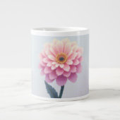 Ephemeral Petal Sketch Jumbo-Tasse (Vorderseite)