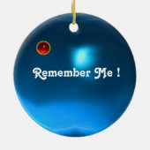 EPHEMERAL , Red Ruby , Blue Sapphire Keramikornament (Hinten)