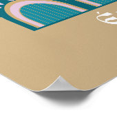 éphémère Art Deco style Poster (Ecke)