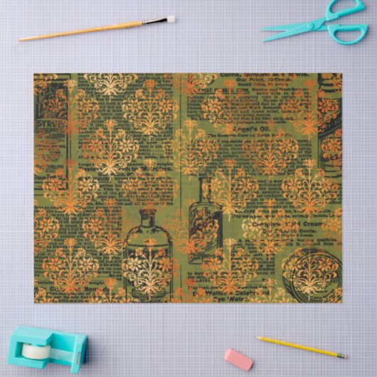 Ephemere Autumn Paper Series Design 6 Seidenpapier (Basteln)