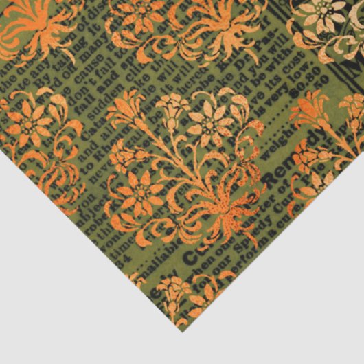 Ephemere Autumn Paper Series Design 6 Seidenpapier (Detail)