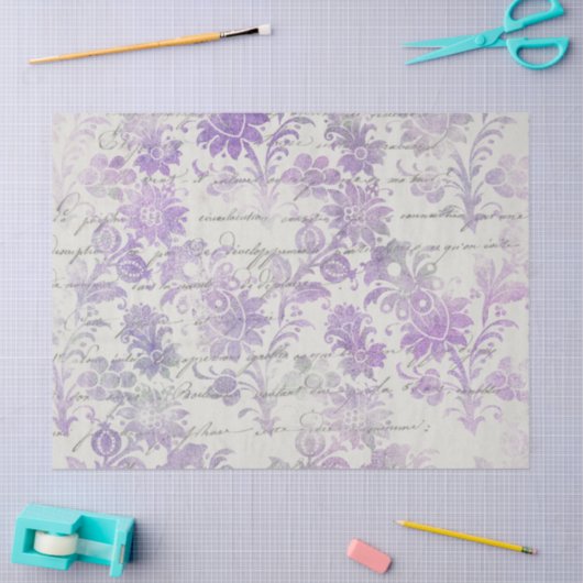 Ephemere Lavendel Paper Series Design 2 Seidenpapier (Basteln)