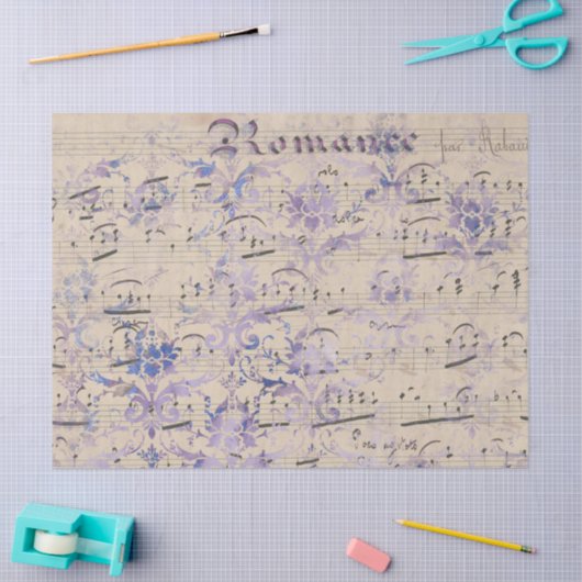 Ephemere Lavendel Paper Series Design 3 Seidenpapier (Basteln)