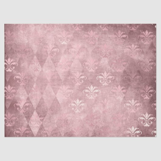 Ephemere Pink Paper Series Design 2 Seidenpapier (Vorderseite)