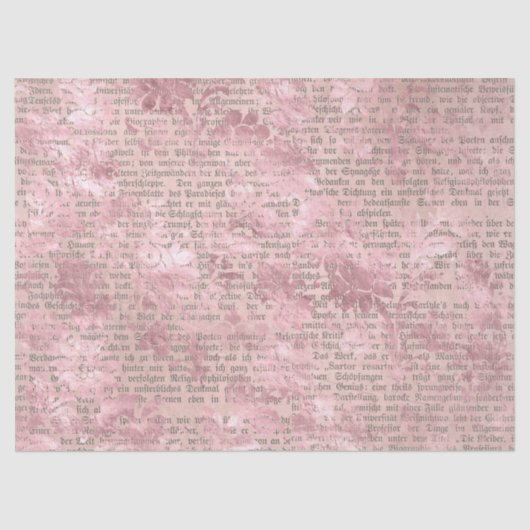Ephemere Pink Paper Series Design 3 Seidenpapier (Vorderseite)