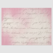 Ephemere Pink Paper Series Design 6 Seidenpapier (Vorderseite)