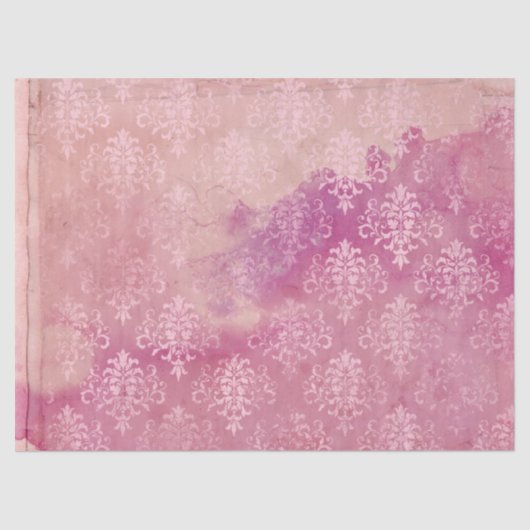 Ephemere Pink Paper Series Design 7 Seidenpapier (Vorderseite)