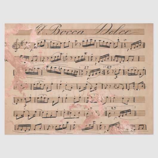 Ephemere Rose Gold Paper Series Design 1 Seidenpapier (Vorderseite)