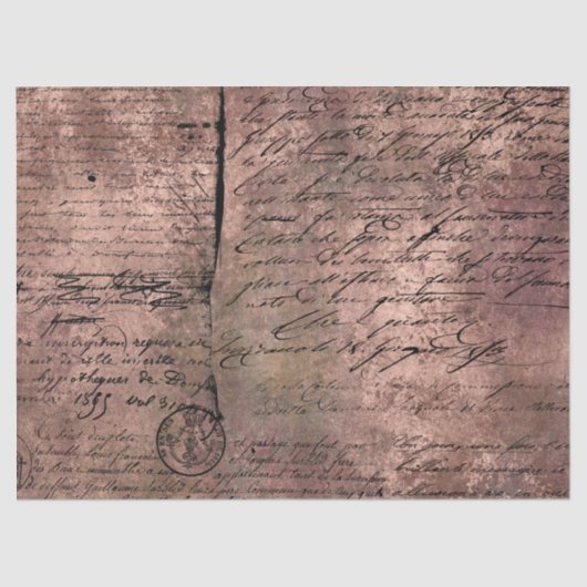 Ephemere Rose Gold Paper Series Design 2 Seidenpapier (Vorderseite)