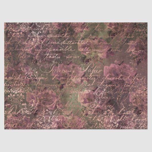 Ephemere Rose Gold Paper Series Design 3 Seidenpapier (Vorderseite)