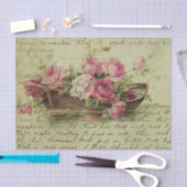 Ephémères-Blatt-Design-Serie #14 Seidenpapier (Handwerk)
