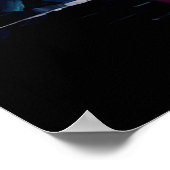 Ephemerial Elegance: Ein Tanz der Ballerina Poster (Ecke)