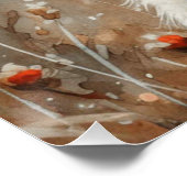 Ephemeriale Ohren: Ein bisschen Whimsy Bunny Poster (Ecke)