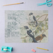 Ephemerials Birds Series Design Vierzehn Seidenpapier (Basteln)