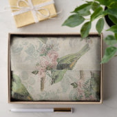 Ephemeride Birds Series Design Vier Seidenpapier (Geschenk)