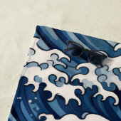 Ephemische Wappen: Hokusai Waves remaged Strandtuch (Beispiel)