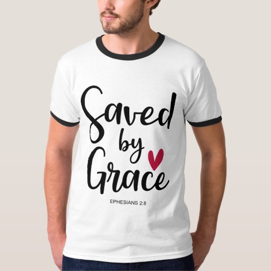 Epheser 2:8 T-Shirt (Vorderseite)
