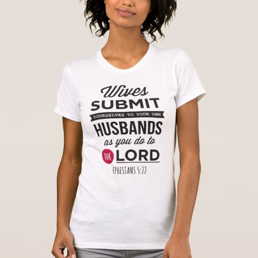 Epheser 5:22 T-Shirt (Vorderseite)