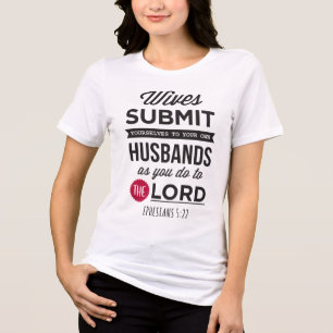 Epheser 5:22 Tri-Blend shirt