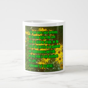 Epheser 5:8-10 WEBU Mug Jumbo-Tasse