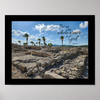 Epheser 6:11 Poster Druck