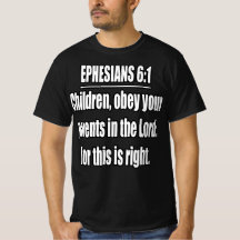 Epheser 6:1 Kinder gehorchen Eltern KJV-Vers