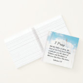 Ephesianer 1:17 Bibelgebet für die Weisheitsoffenb Notizblock (Innenseite)