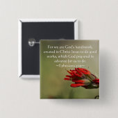 Ephesianer 2:10 button (Vorne & Hinten)