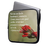 Ephesianer 2:10 laptopschutzhülle (Vorderseite Links)