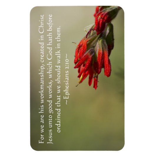 Ephesianer 2:10 magnet (Vertikal)