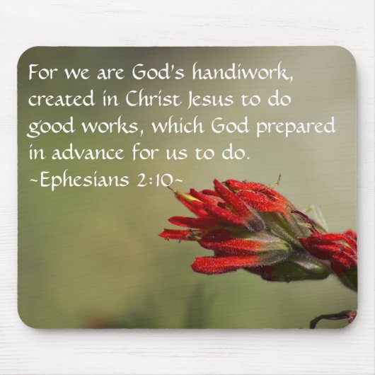 Ephesianer 2:10 mousepad (Vorne)